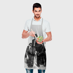 Фартук кулинарный BTS Grey, цвет: 3D-принт — фото 2