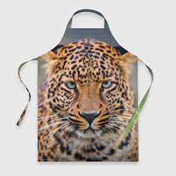 Фартук кулинарный Грустный леопард, цвет: 3D-принт