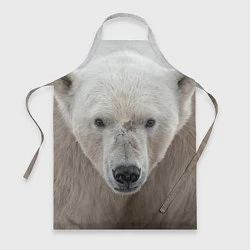 Фартук кулинарный Белый медведь, цвет: 3D-принт