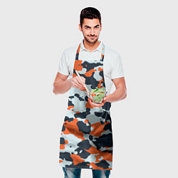 Фартук кулинарный CS:GO Asiimov Camouflage, цвет: 3D-принт — фото 2