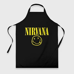 Фартук кулинарный Nirvana Rock, цвет: 3D-принт