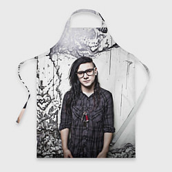 Фартук кулинарный Skrillex Boy, цвет: 3D-принт