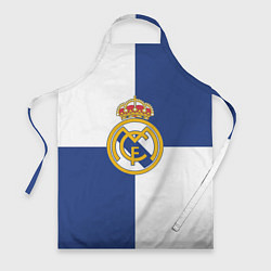 Фартук кулинарный Real Madrid: Blue style, цвет: 3D-принт