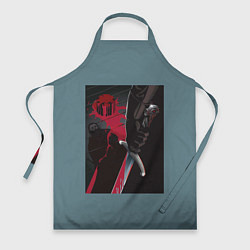 Фартук кулинарный Blooded Sword, цвет: 3D-принт