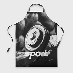Фартук кулинарный Iron Sport, цвет: 3D-принт