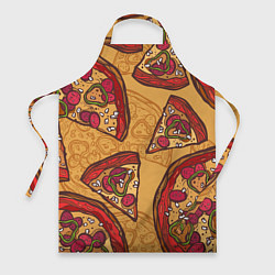 Фартук кулинарный Пицца, цвет: 3D-принт