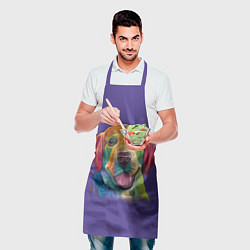 Фартук кулинарный Лабрадор: реализм, цвет: 3D-принт — фото 2