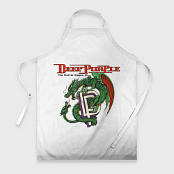 Фартук кулинарный Deep Purple: Green Gragon, цвет: 3D-принт