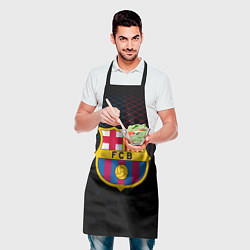 Фартук кулинарный FC Barcelona Lines, цвет: 3D-принт — фото 2