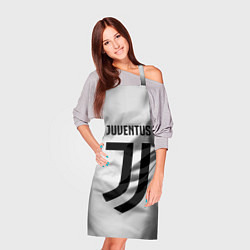 Фартук кулинарный FC Juventus: Silver Original, цвет: 3D-принт — фото 2