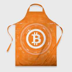 Фартук кулинарный Bitcoin Tech, цвет: 3D-принт