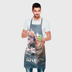 Фартук кулинарный Skillet: Korey Cooper, цвет: 3D-принт — фото 2