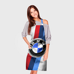 Фартук кулинарный BMW M: White Sport, цвет: 3D-принт — фото 2