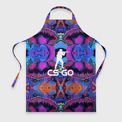 Фартук CS:GO Violet Hyper Beast