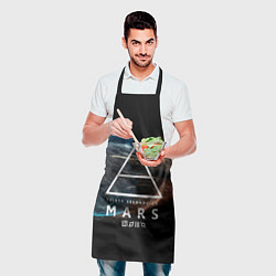 Фартук кулинарный 30 Seconds to Mars, цвет: 3D-принт — фото 2