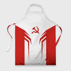 Фартук кулинарный СССР воин, цвет: 3D-принт