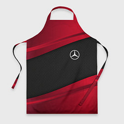 Фартук кулинарный Mercedes Benz: Red Sport, цвет: 3D-принт