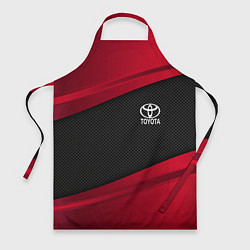 Фартук кулинарный Toyota: Red Sport, цвет: 3D-принт