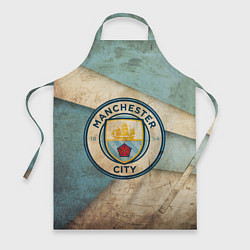 Фартук кулинарный FC Man City: Old Style, цвет: 3D-принт