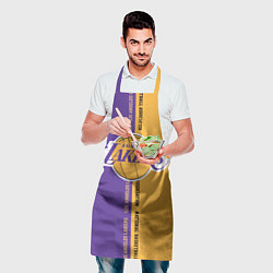 Фартук кулинарный NBA: LA Lakers, цвет: 3D-принт — фото 2