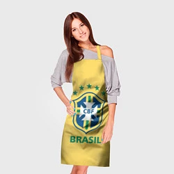 Фартук кулинарный Brazil Team, цвет: 3D-принт — фото 2