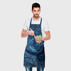 Фартук кулинарный Космическая мандала, цвет: 3D-принт — фото 2