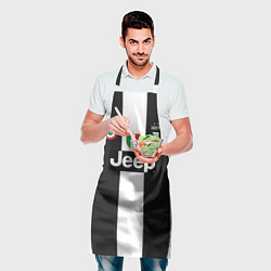 Фартук кулинарный FC Juventus 18-19, цвет: 3D-принт — фото 2