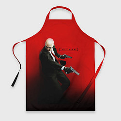 Фартук кулинарный Hitman: Red Agent, цвет: 3D-принт