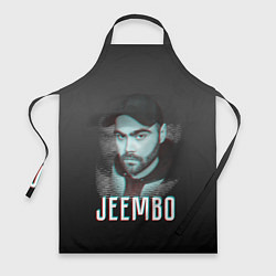 Фартук кулинарный Jeembo glitch, цвет: 3D-принт