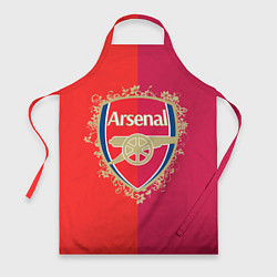 Фартук кулинарный FC Arsenal - emblem, цвет: 3D-принт
