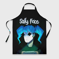 Фартук кулинарный Sally Face: Light Silhouette, цвет: 3D-принт