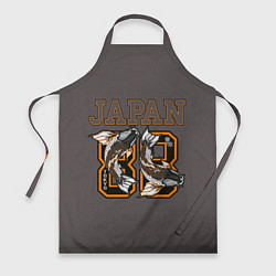 Фартук кулинарный Japan 88, цвет: 3D-принт