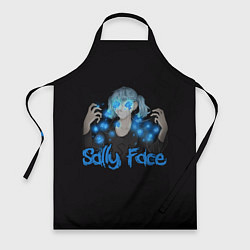 Фартук кулинарный Sally Face: Blue Magic, цвет: 3D-принт