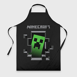 Фартук кулинарный Minecraft Creeper, цвет: 3D-принт
