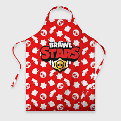 Фартук Brawl Stars: Red & White