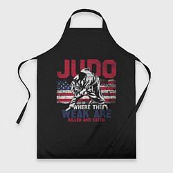 Фартук кулинарный Judo USA, цвет: 3D-принт