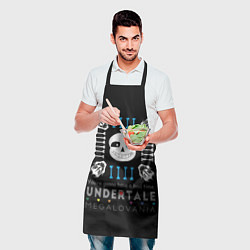 Фартук кулинарный Undertale, цвет: 3D-принт — фото 2