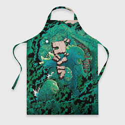 Фартук кулинарный Forest Godzilla, цвет: 3D-принт