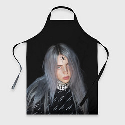 Фартук кулинарный BILLIE EILISH с Пауком, цвет: 3D-принт