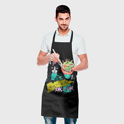 Фартук кулинарный Кис-Кис, цвет: 3D-принт — фото 2
