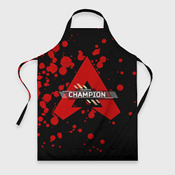 Фартук кулинарный Apex Legends Champion, цвет: 3D-принт