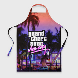 Фартук кулинарный Grand Theft Auto Vice City, цвет: 3D-принт