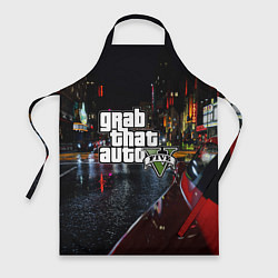Фартук кулинарный Grand Theft Auto V, цвет: 3D-принт