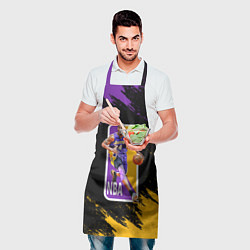 Фартук кулинарный LA LAKERS KOBE BRYANT, цвет: 3D-принт — фото 2