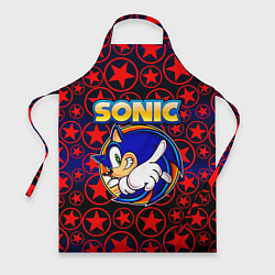 Фартук кулинарный Sonic, цвет: 3D-принт