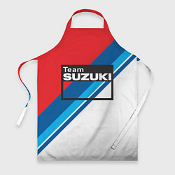 Фартук кулинарный Suzuki Moto Sport, цвет: 3D-принт