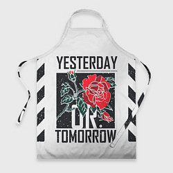 Фартук кулинарный Off-White: Yesterday, цвет: 3D-принт