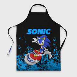 Фартук кулинарный Sonic, цвет: 3D-принт