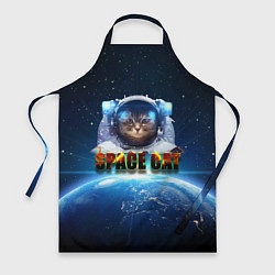 Фартук кулинарный Космический кот, цвет: 3D-принт
