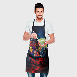 Фартук кулинарный Five Nights At Freddys, цвет: 3D-принт — фото 2